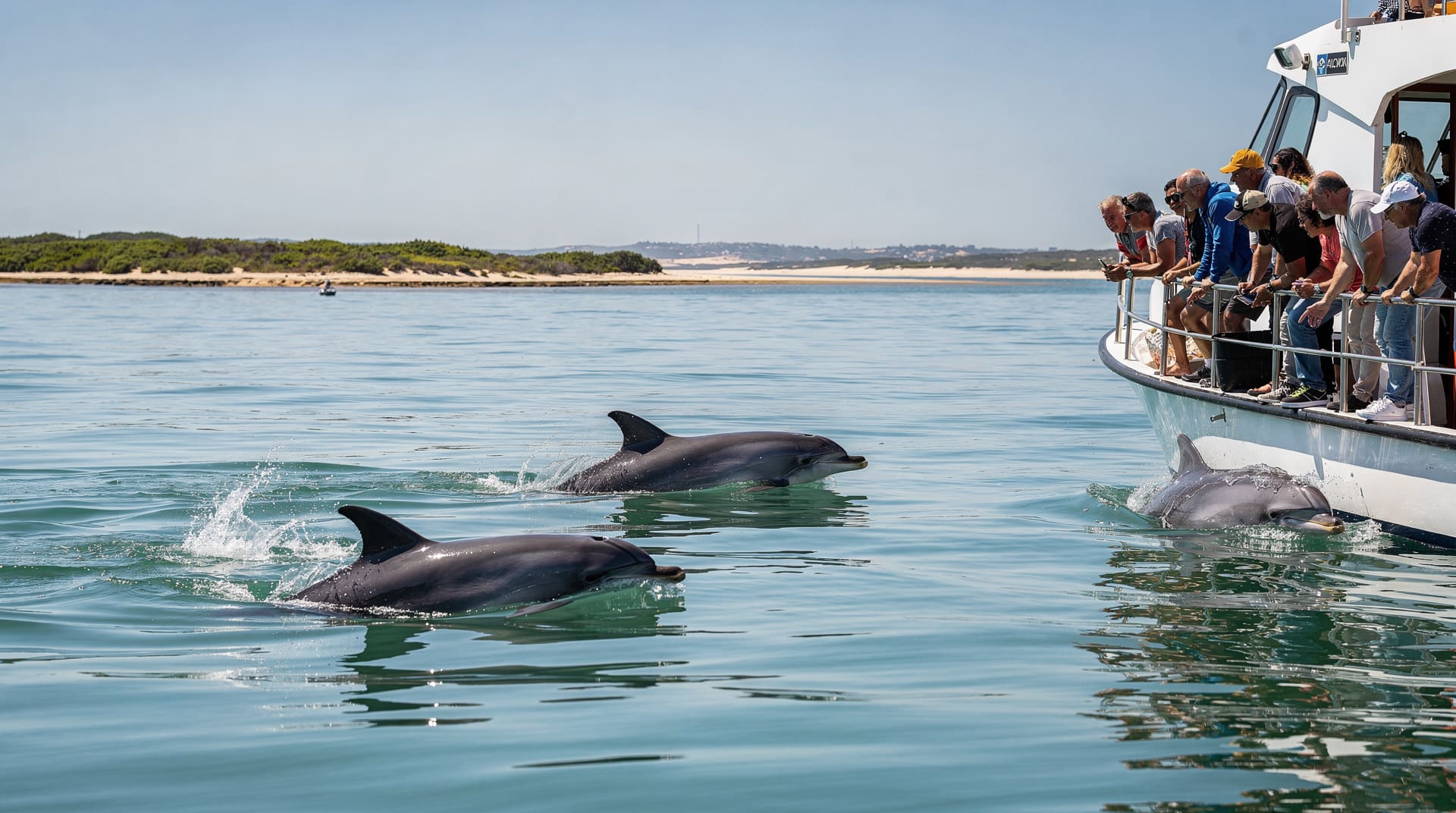 A day on the Sado with dolphins: the estuary trip from Setúbal
