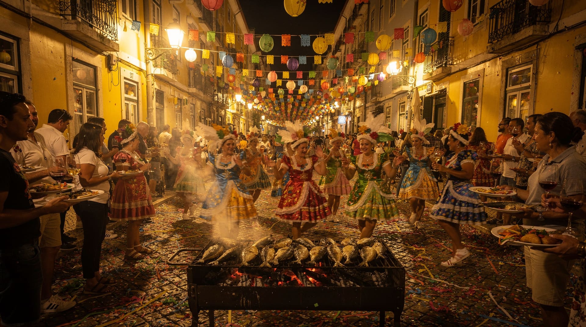 Santo António in Alfama: sardines, marchas, and the June madness