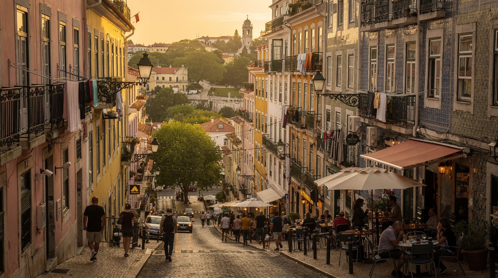 Bairro Alto: day life, nightlife, and the Príncipe Real transition