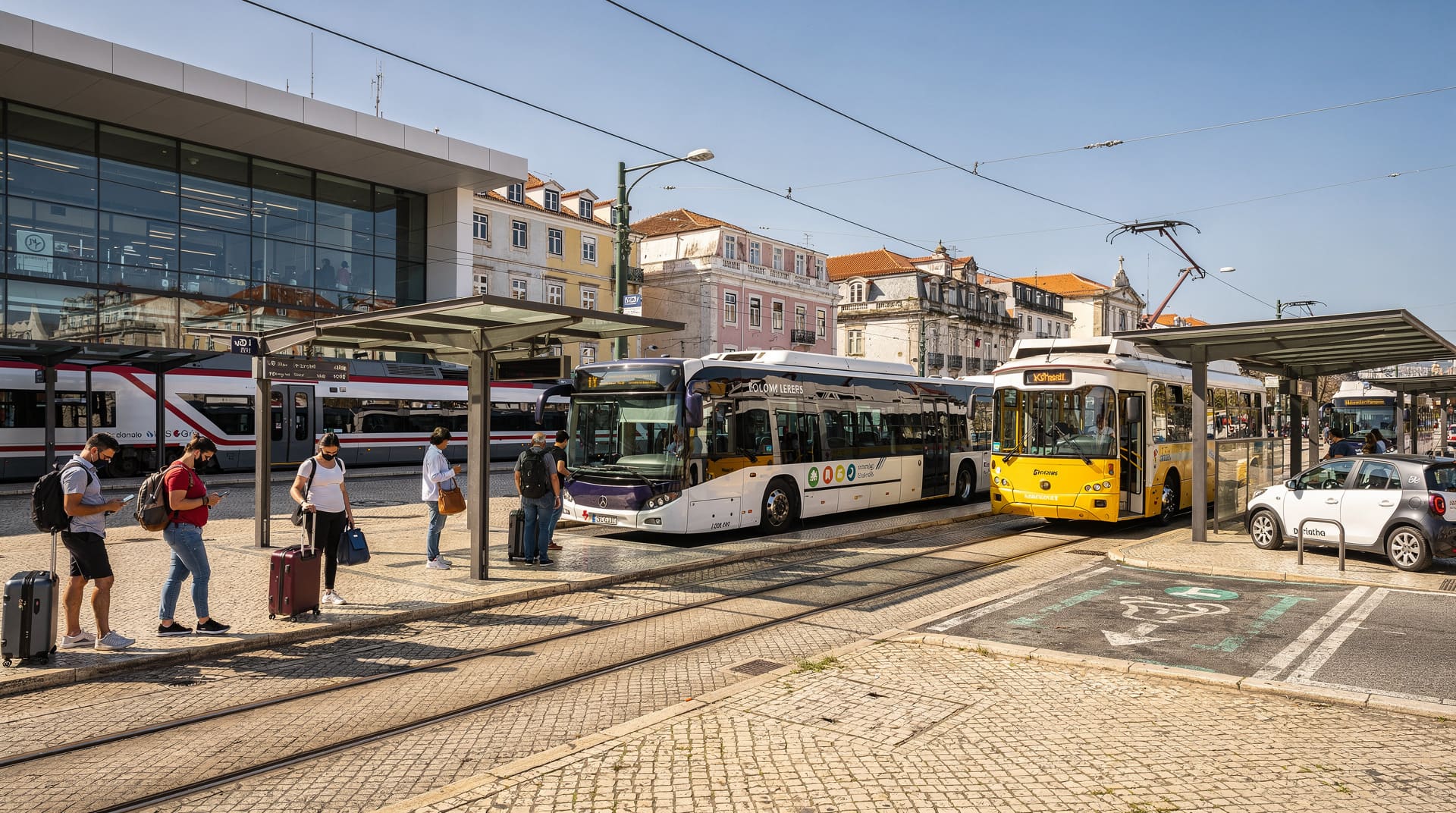 How to get to each day trip from Lisbon — transport guide 2026