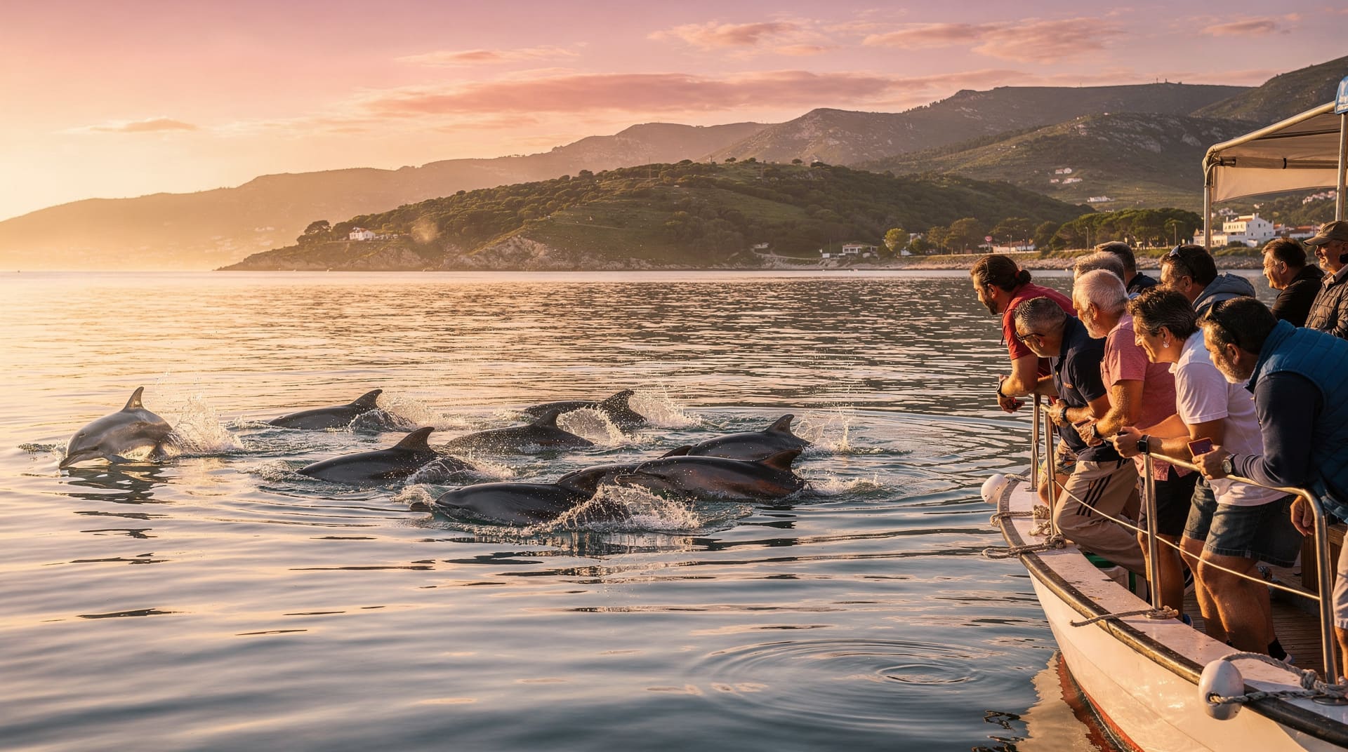 Dolphin watching from Setúbal: Sado Estuary resident dolphins, operators and season