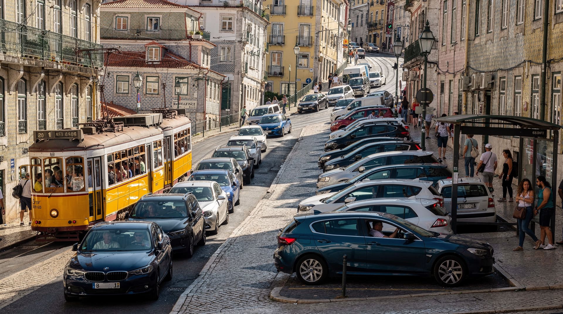 Driving and parking in Lisbon — why you probably shouldn't
