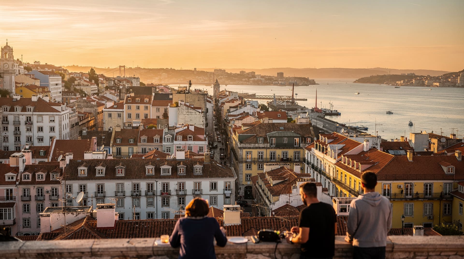 Miradouro de Santa Catarina — the Adamastor viewpoint