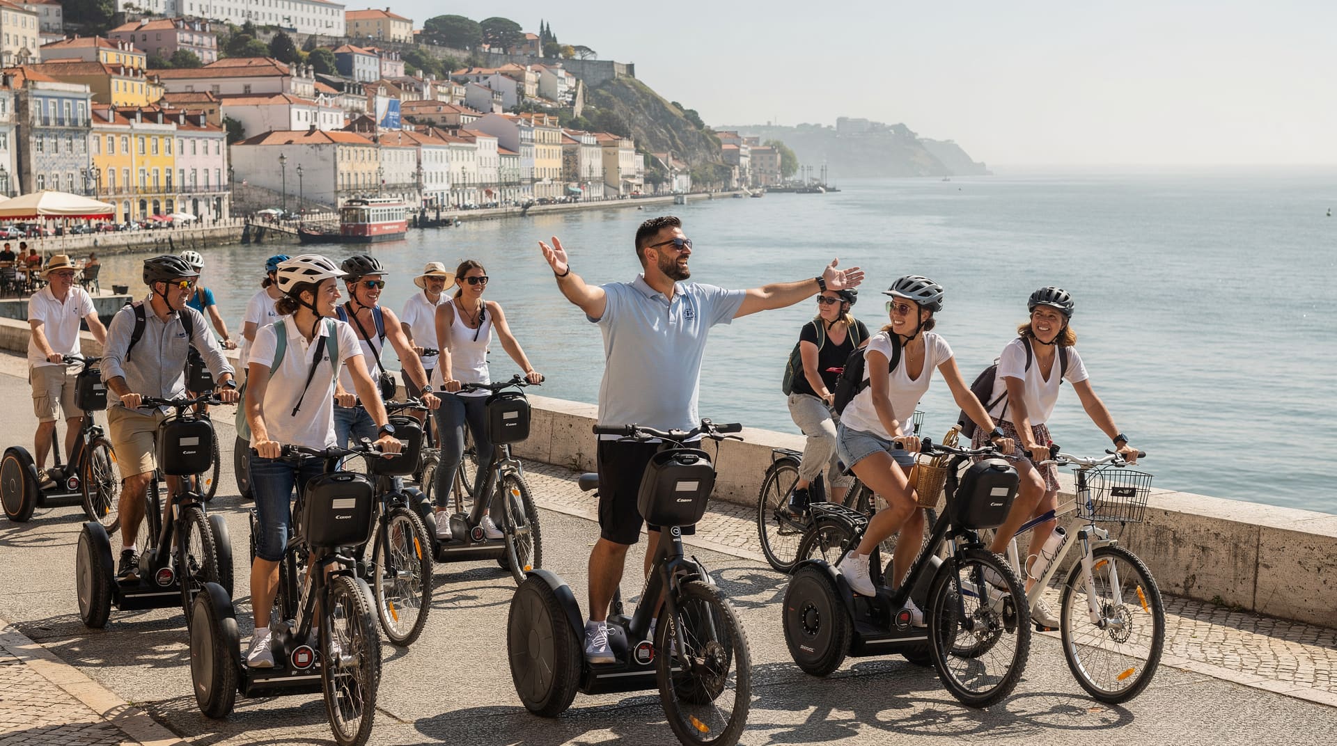 Segway and bike tours in Lisbon — riverside rides, hill logistics, and who they suit