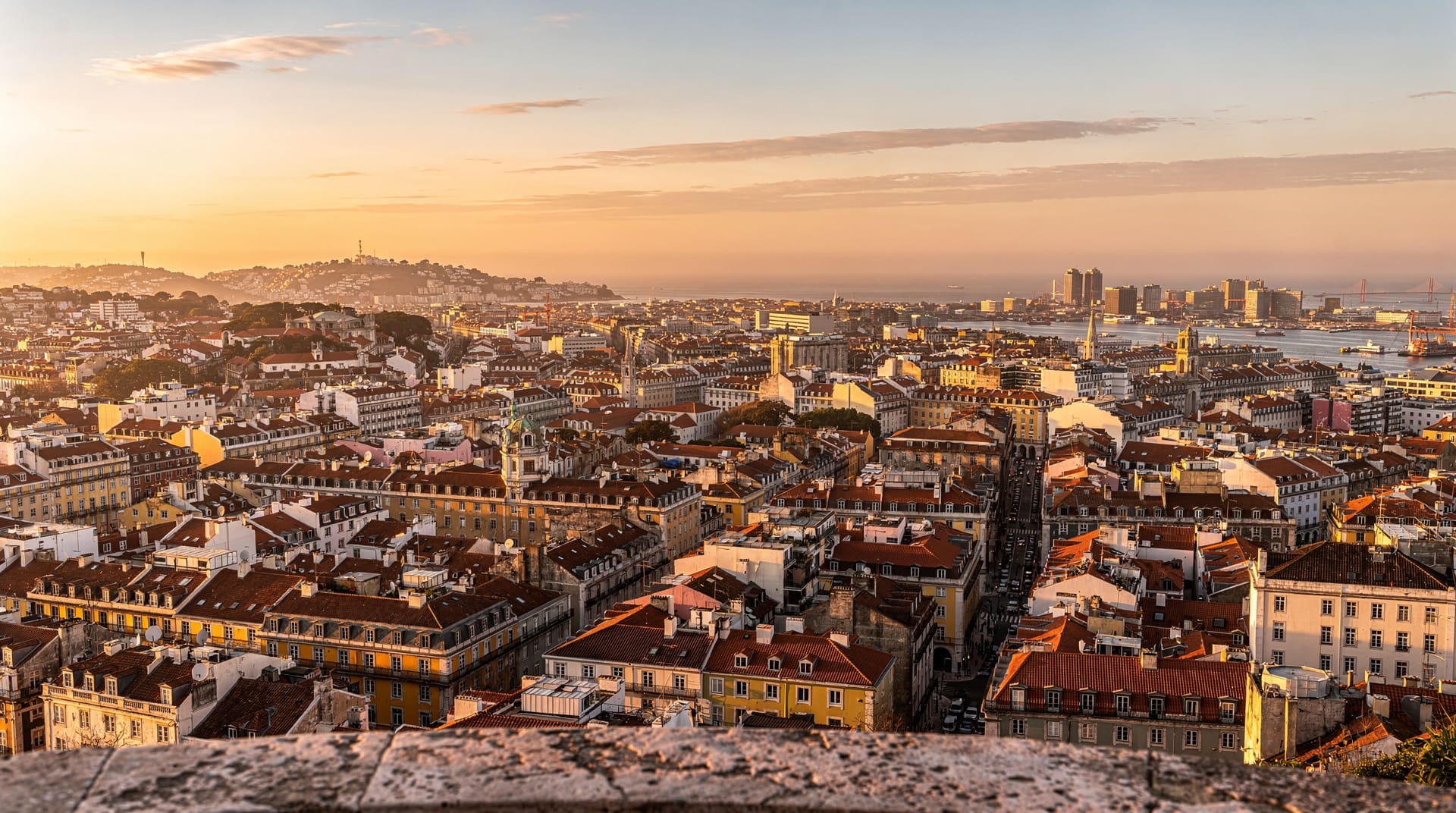 Miradouro da Senhora do Monte — the highest viewpoint in Lisbon