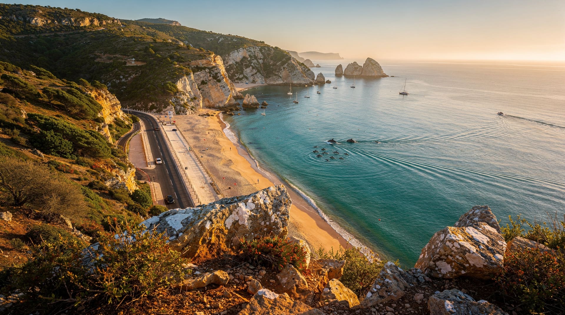 Setúbal and Arrábida day trip: beaches, dolphins and the summer road restrictions