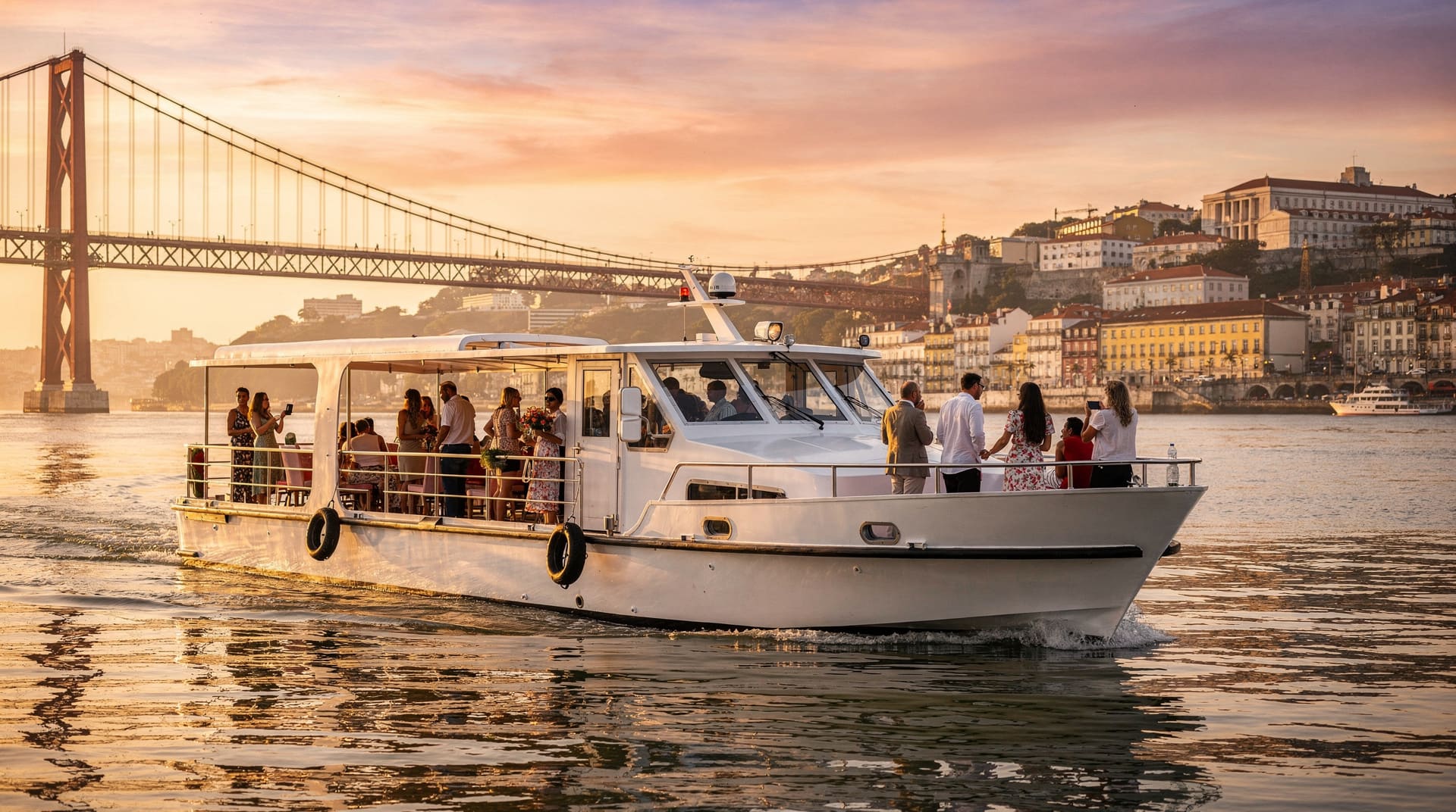 Tagus sunset cruises: sailboat vs catamaran vs traditional vessel