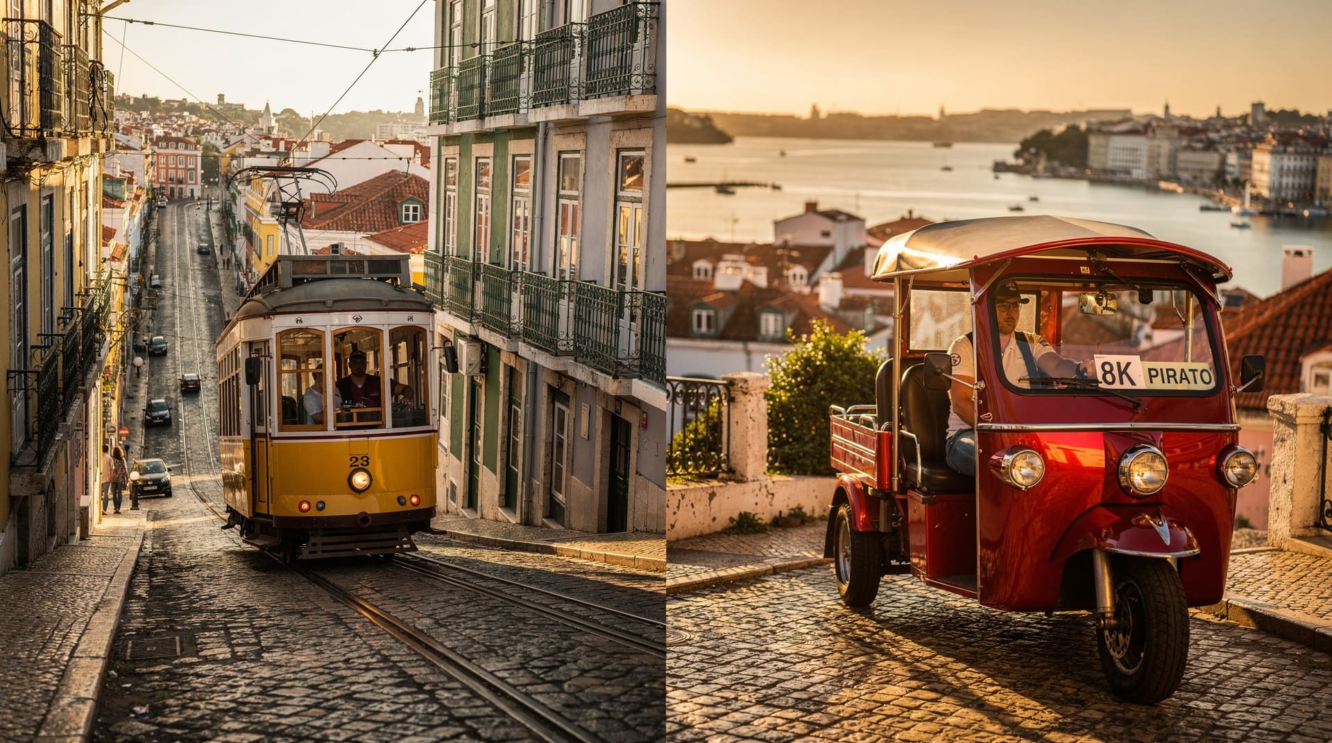 Tram 28 vs tuk-tuk in Lisbon: which is worth it?