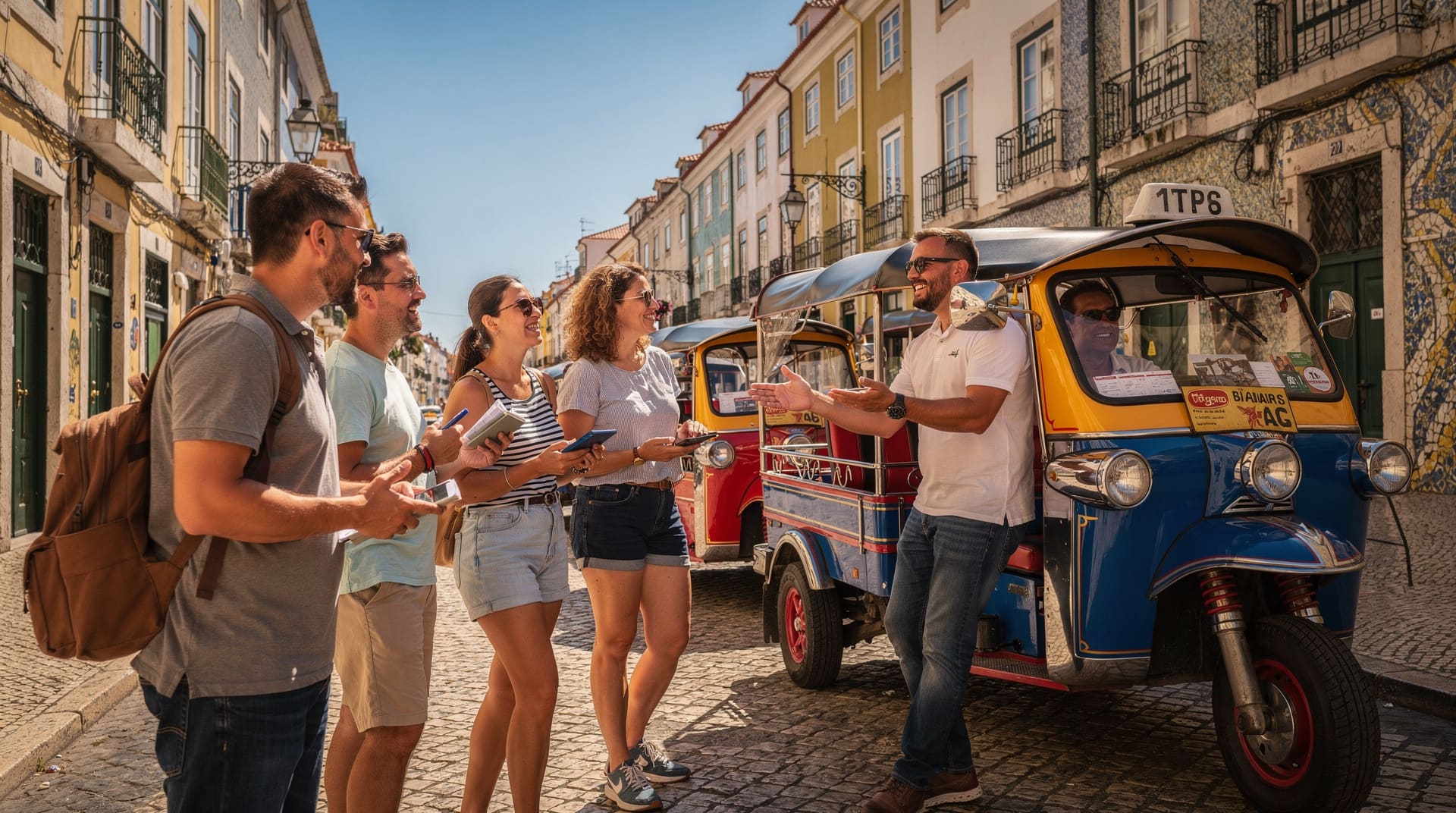 Tuk-tuk tours in Lisbon — where they're useful, what they cost, and scams to avoid